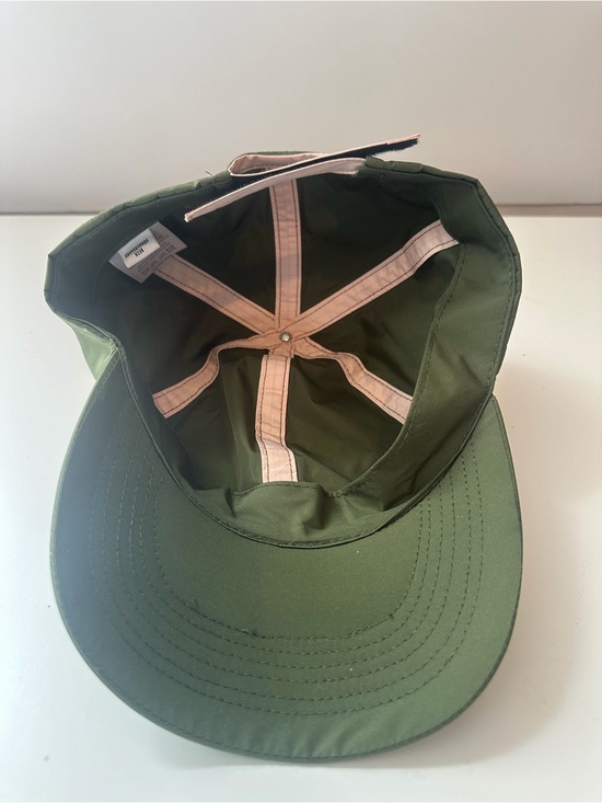 Beck Söndergaard Olive Green Technical Nylon Baseball Cap Adjustable Hat main image 4
